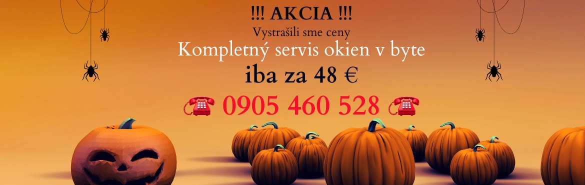 Letná akcia Extraplast - Kompletný servis okien v byte iba za 48 €